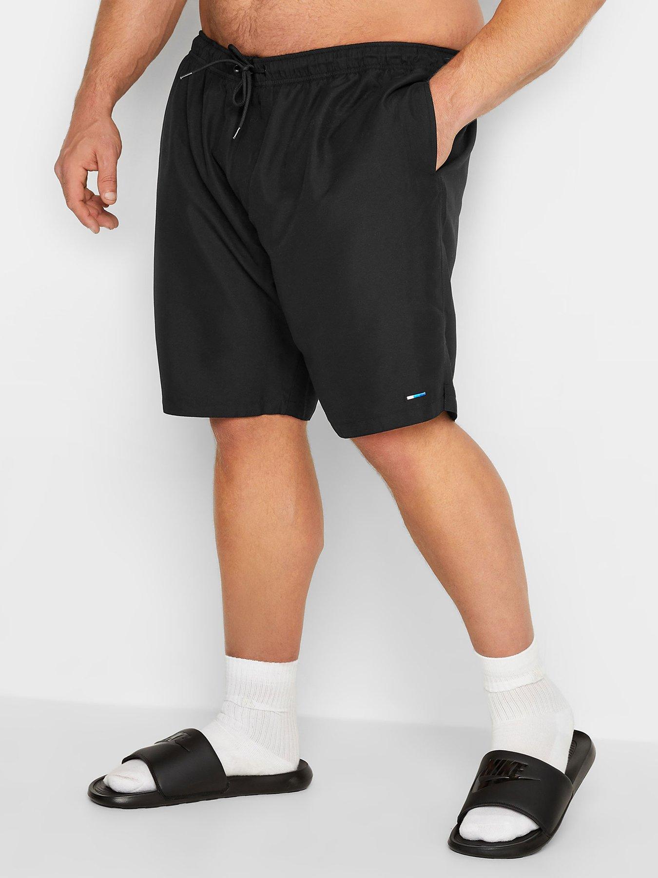 Image 1 of 2 of BadRhino Plain Swim Shorts - Black
