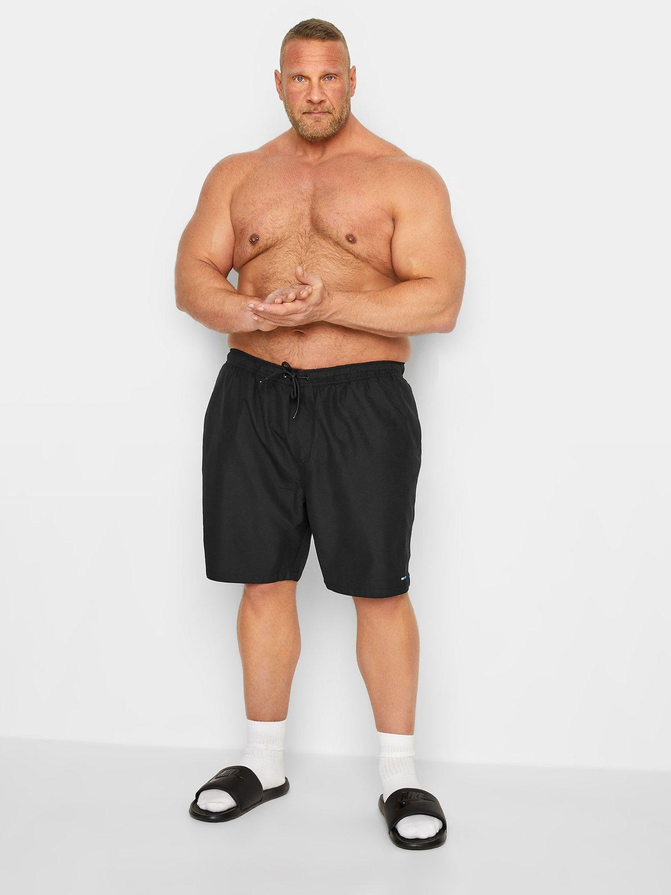 Image 2 of 2 of BadRhino Plain Swim Shorts - Black