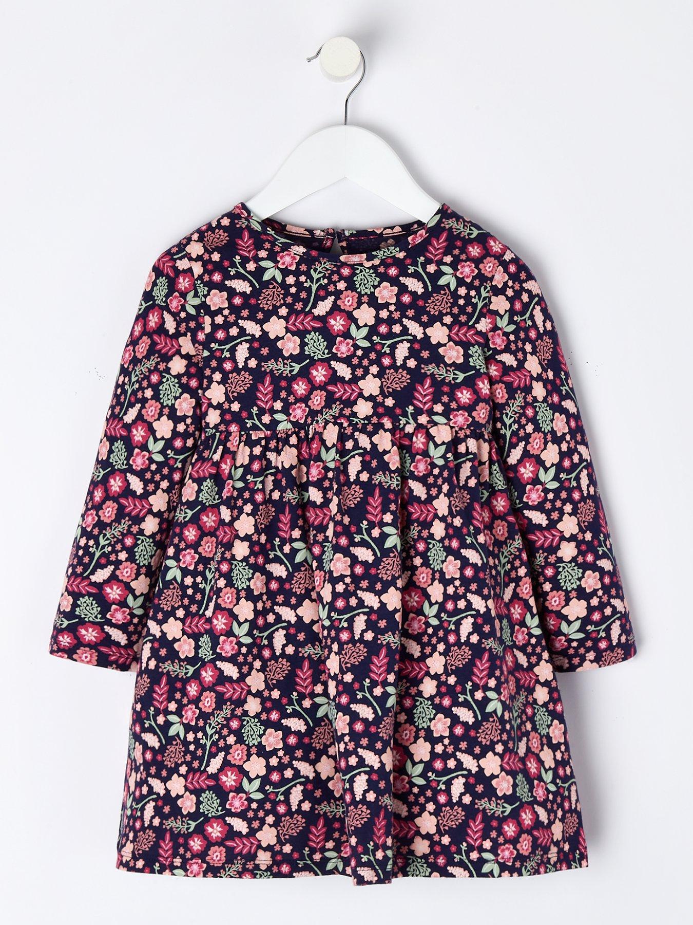 Everyday Girls Navy Floral Dress | littlewoods.com