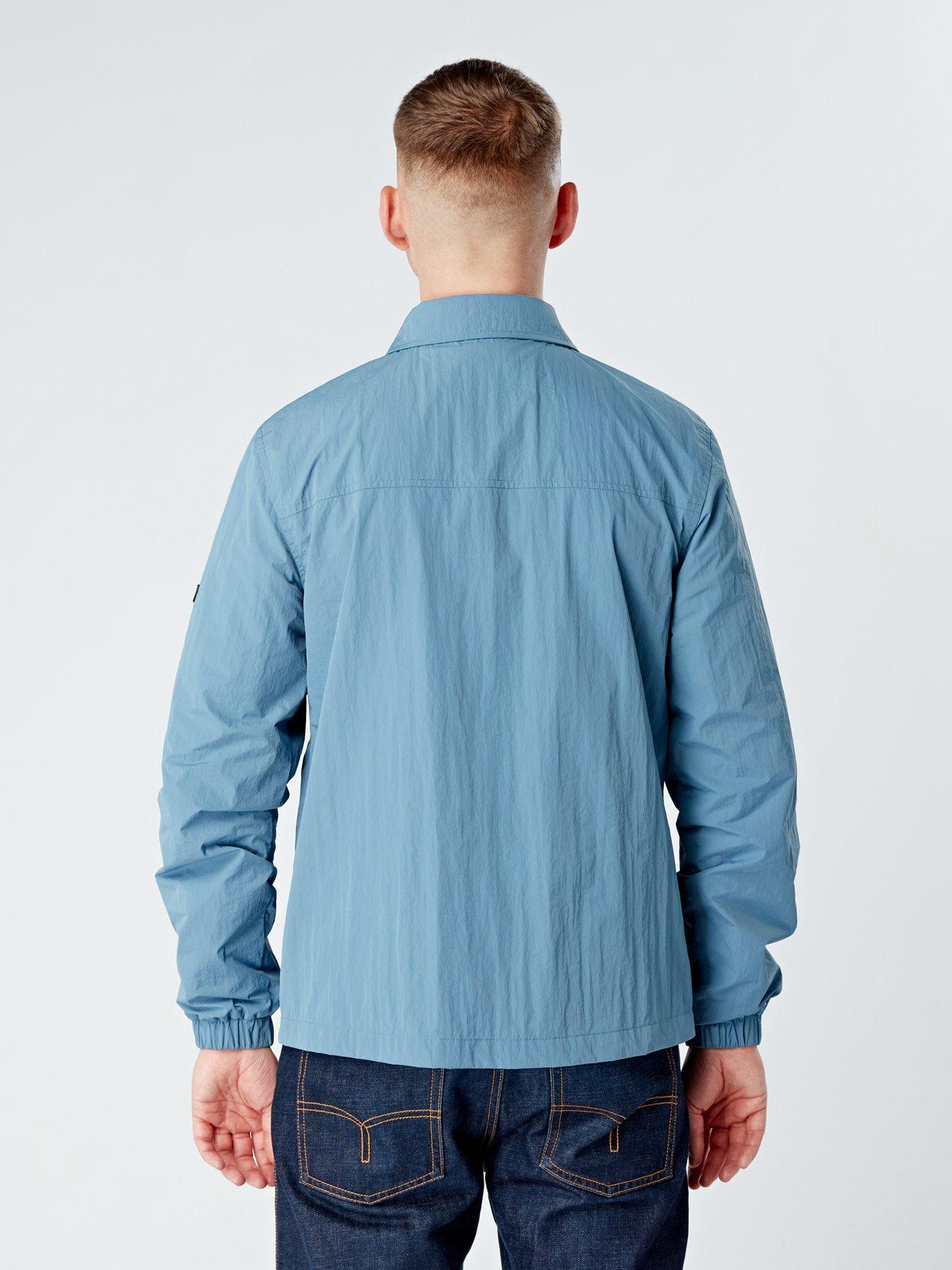 Terrace Cult Salvatore Overshirt - Blue | littlewoods.com