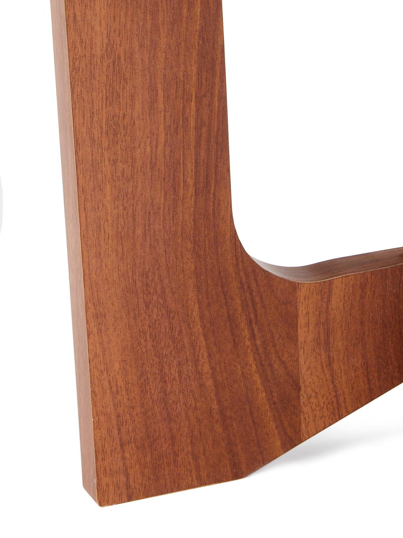  image of very-home-marcel-round-side-table-walnut