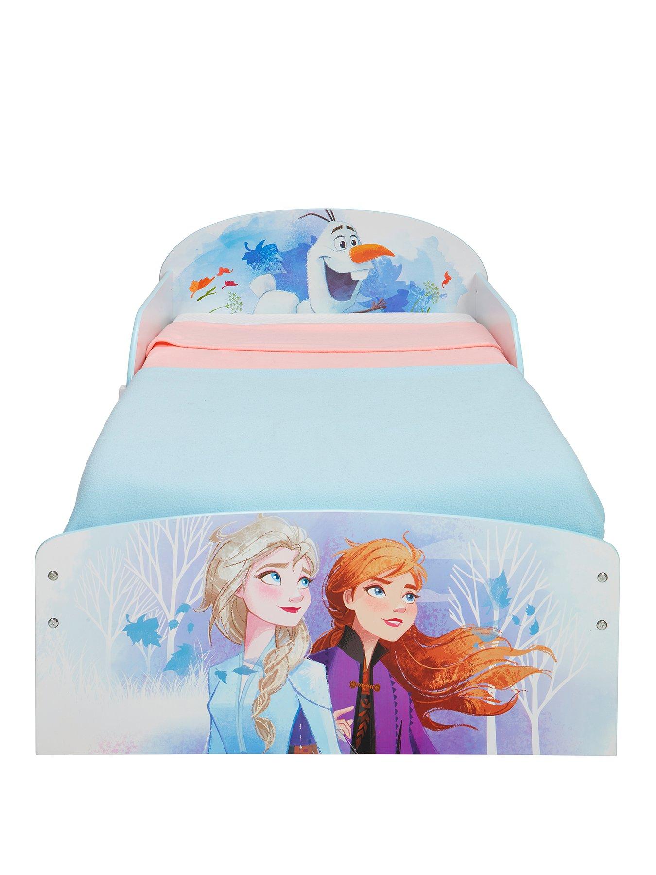 Disney Frozen Kids Toddler Bed with Storage Drawers