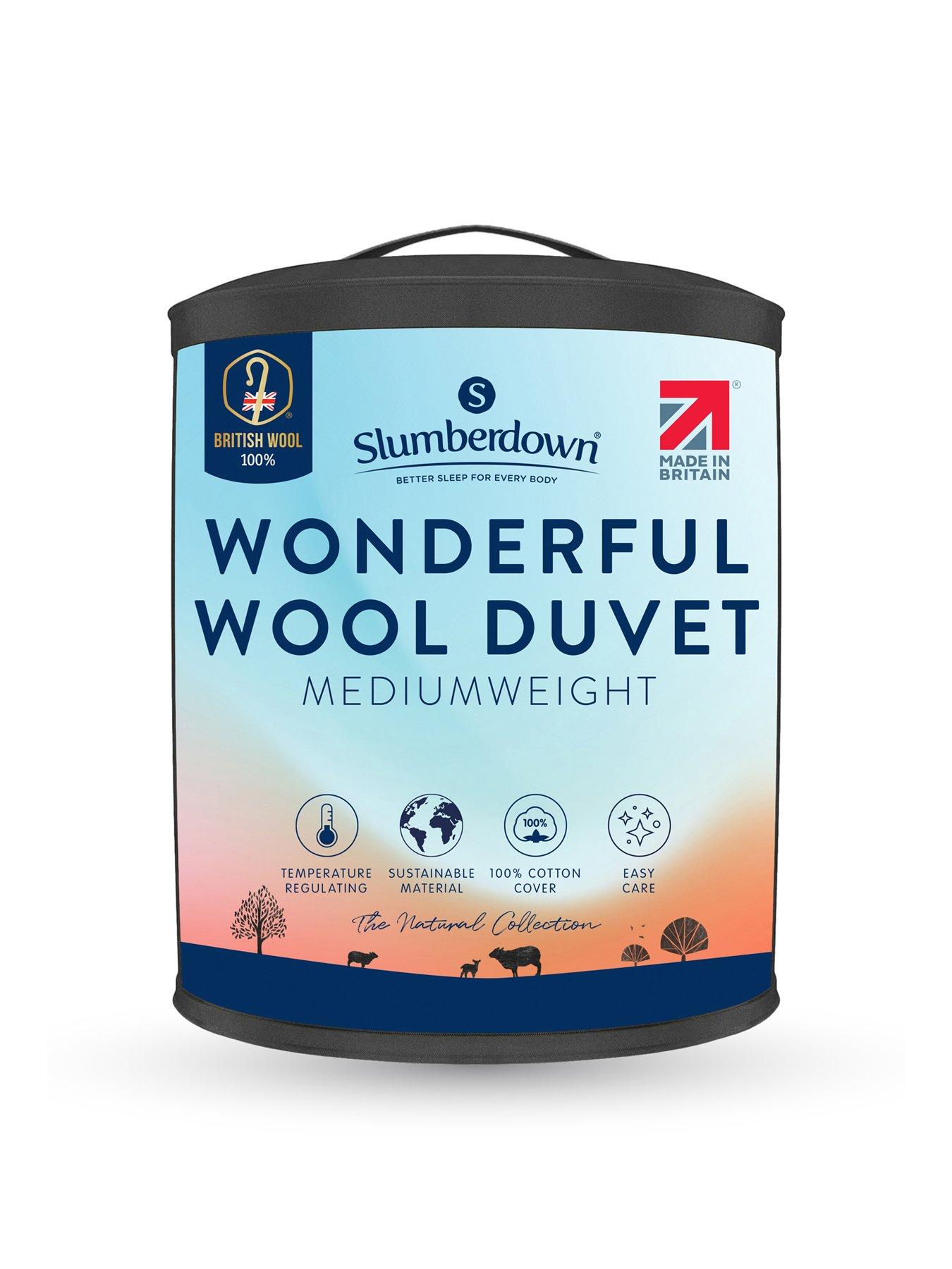 Image 1 of 7 of Slumberdown Wonderful Wool Mediumweight 10.5 Tog Duvet