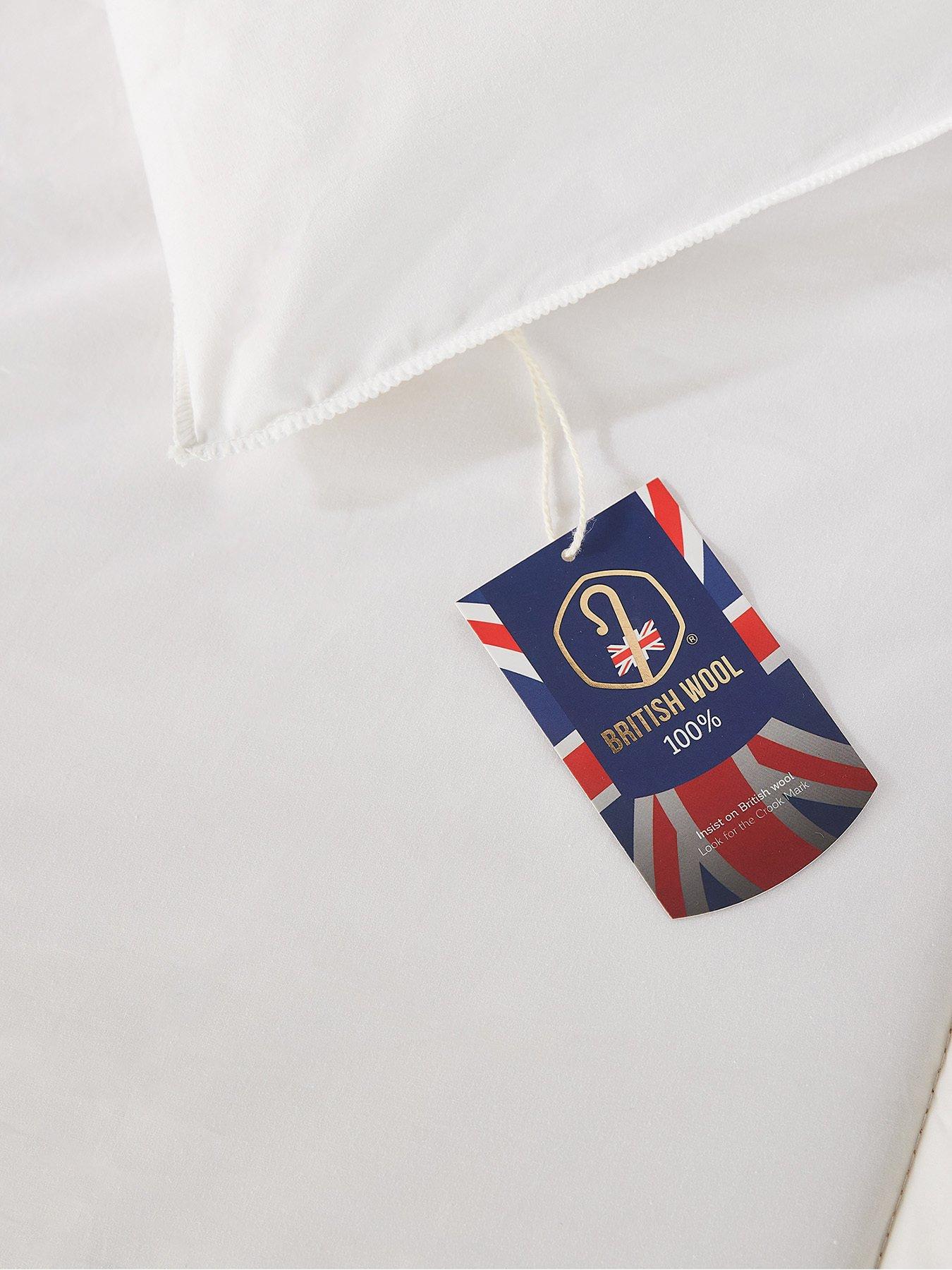  image of slumberdown-wonderful-woolnbspduvet-375-gsm-medium-white