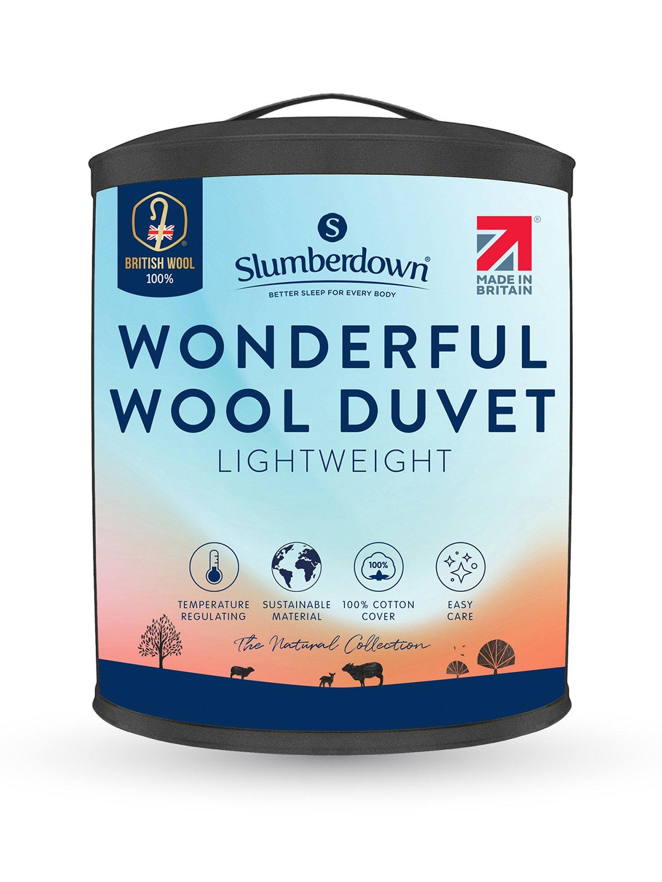 Image 2 of 7 of Slumberdown Wonderful Wool Lightweight 4.5 Tog Duvet