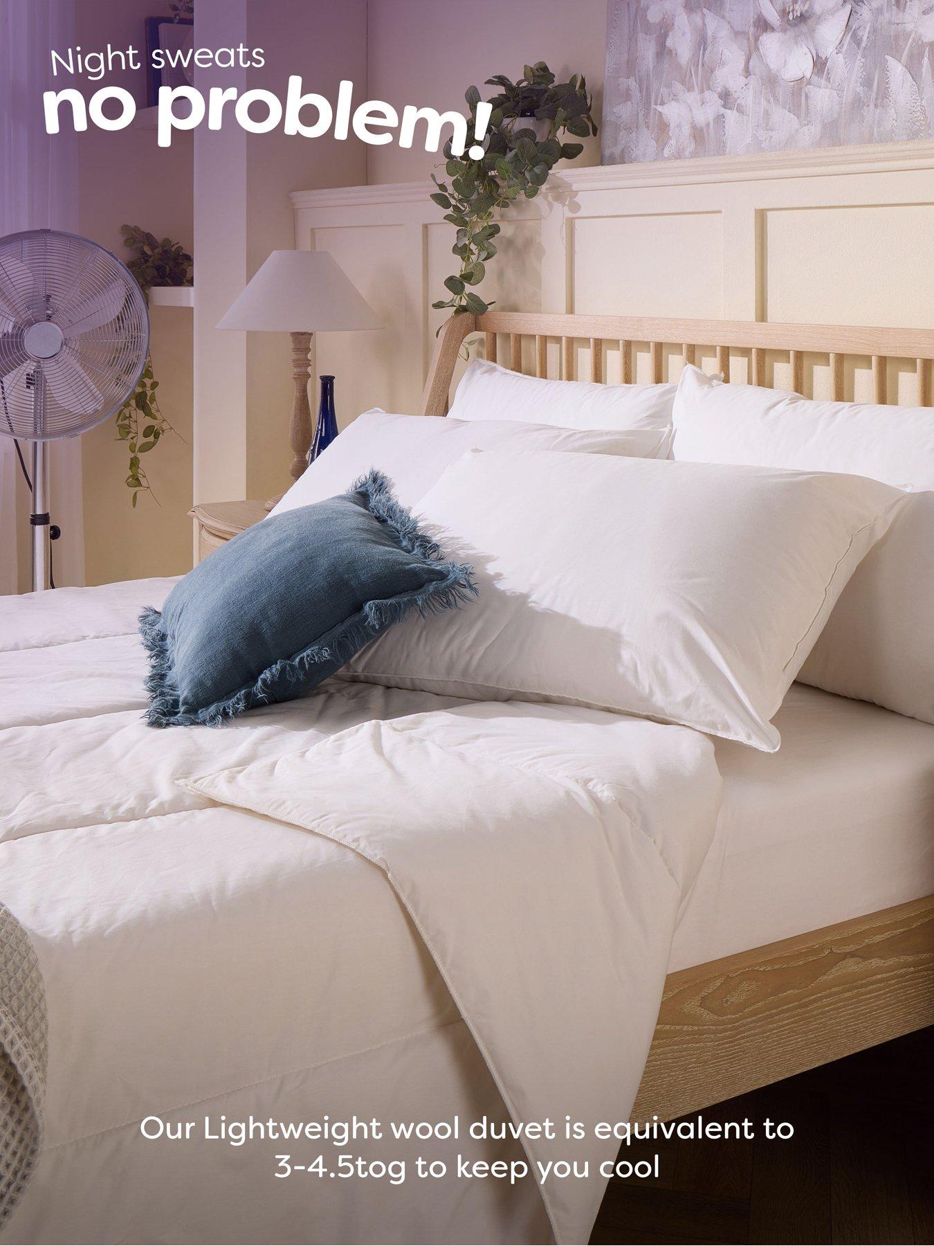 Image 4 of 7 of Slumberdown Wonderful Wool Lightweight 4.5 Tog Duvet