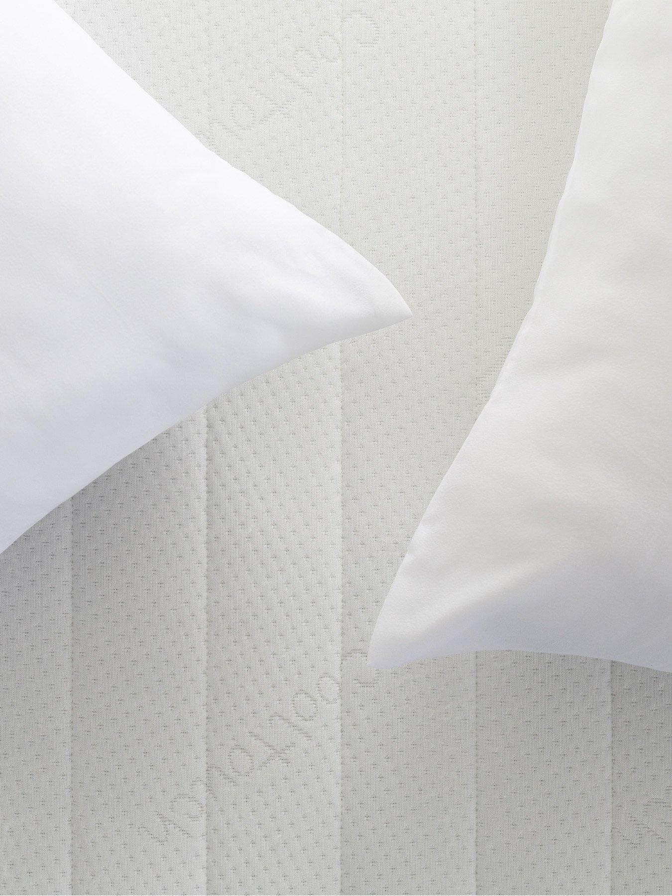  image of slumberdown-cool-summer-nights-pack-of-2-pillows-nbspfirm-support-white