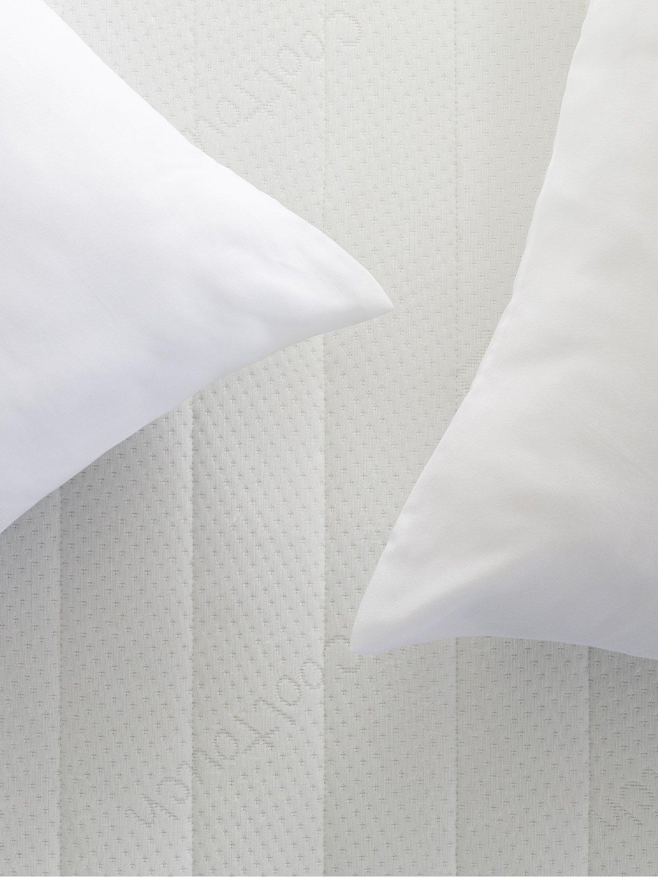  image of slumberdown-cool-summer-nights-pack-of-4-pillows-nbspfirm-support-white