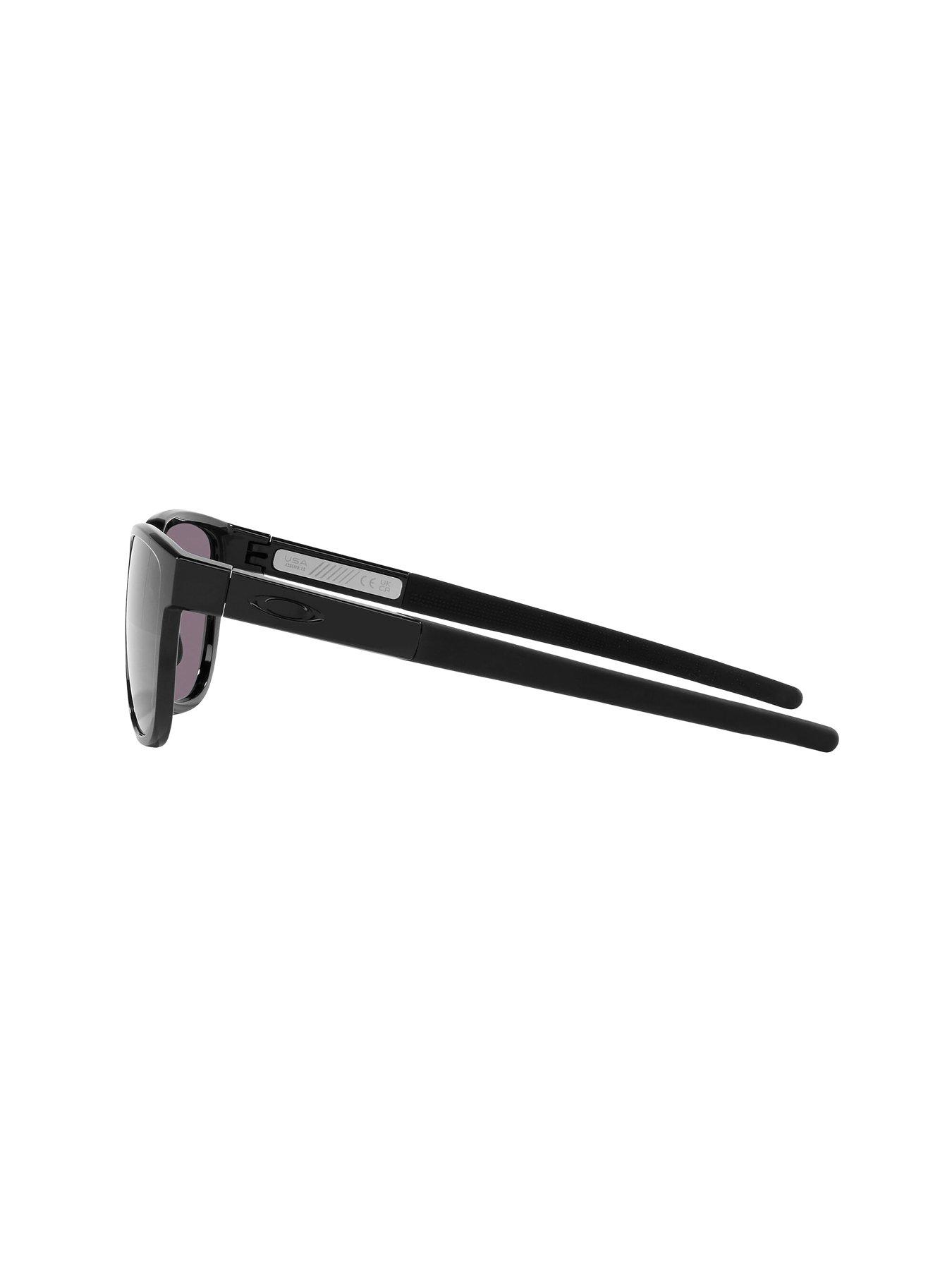 back image of oakley-actuator-rectangle-sunglasses-black