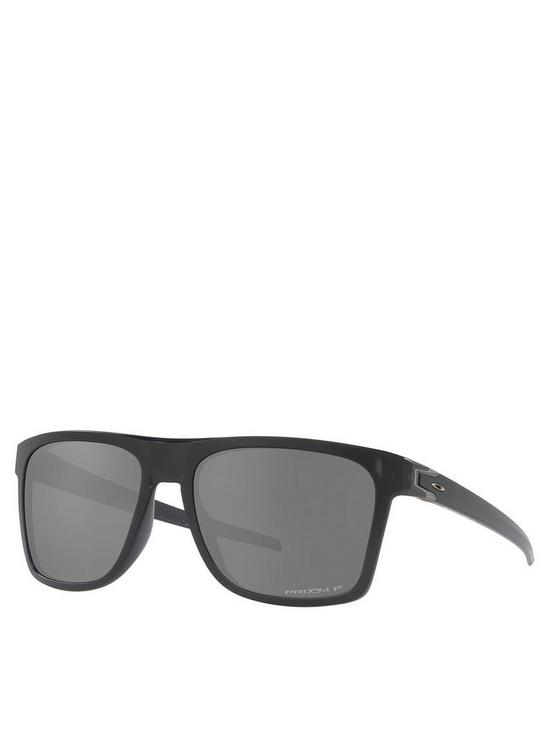 front image of oakley-leffingwell-rectangular-sunglasses