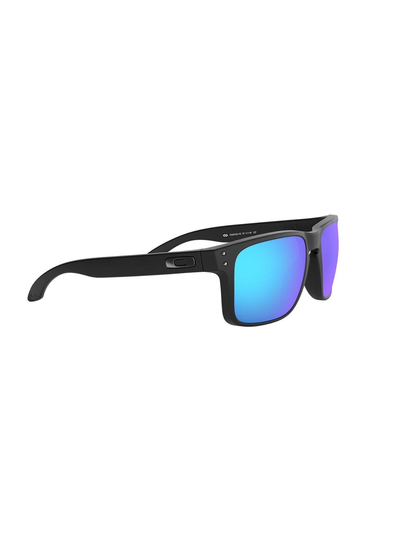 image of oakley-holbrook-square-sunglasses-black