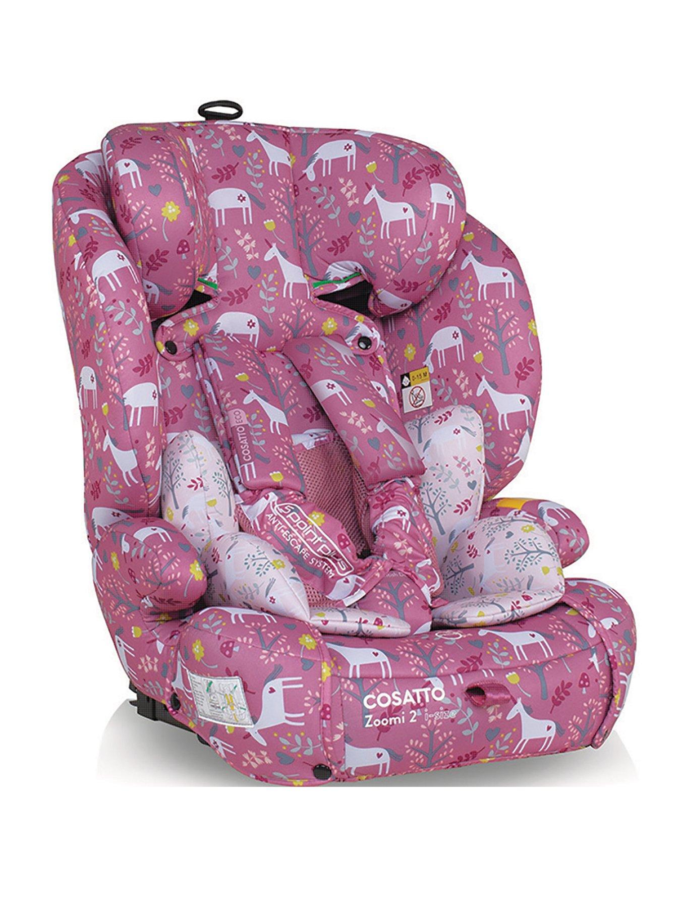 Cosatto Zoomi 2 i Size Car Seat Unicorn Garden Multi littlewoods