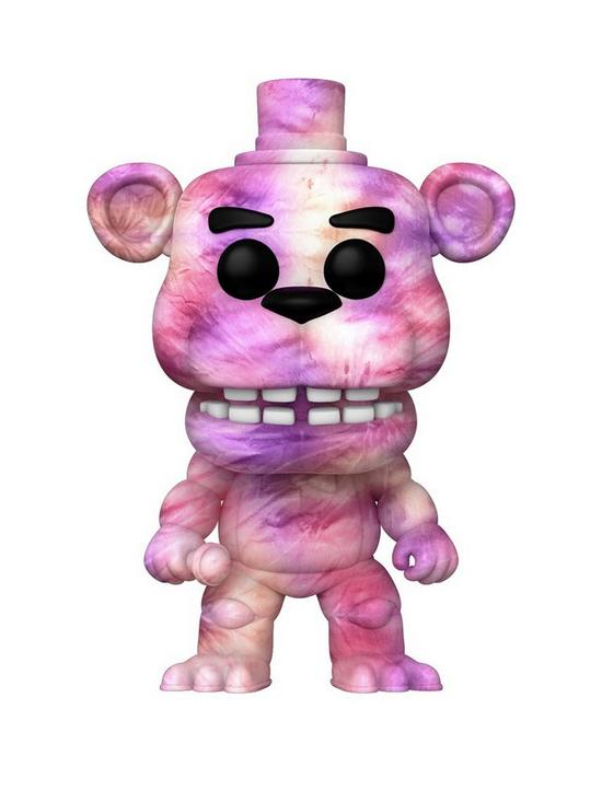 front image of pop-pop-games-five-nights-at-freddys-tiedye--freddy