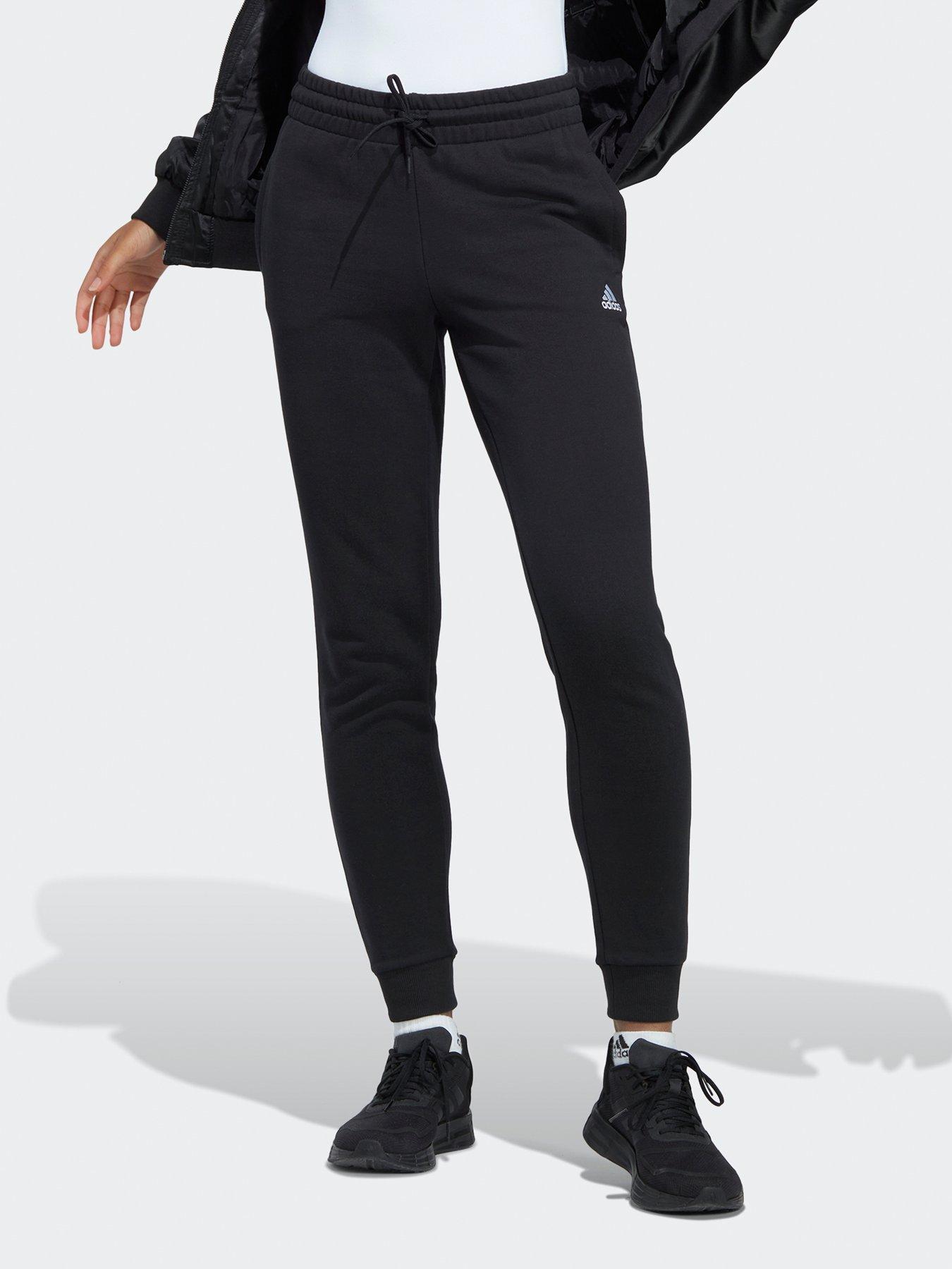 adidas Sportswear Womens High Waisted 3 Stripe Leggings - Black