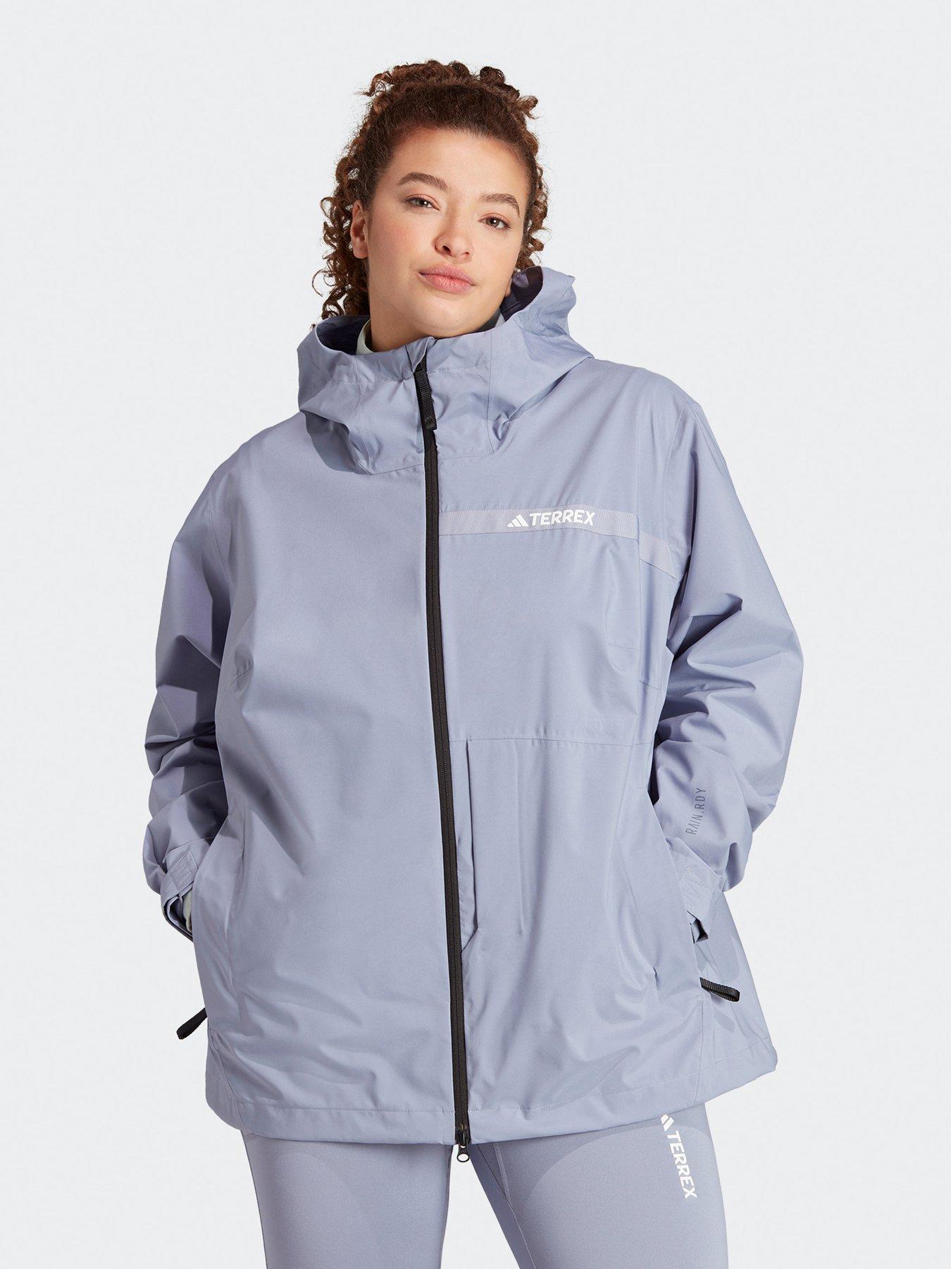 Adidas rain best sale jacket womens