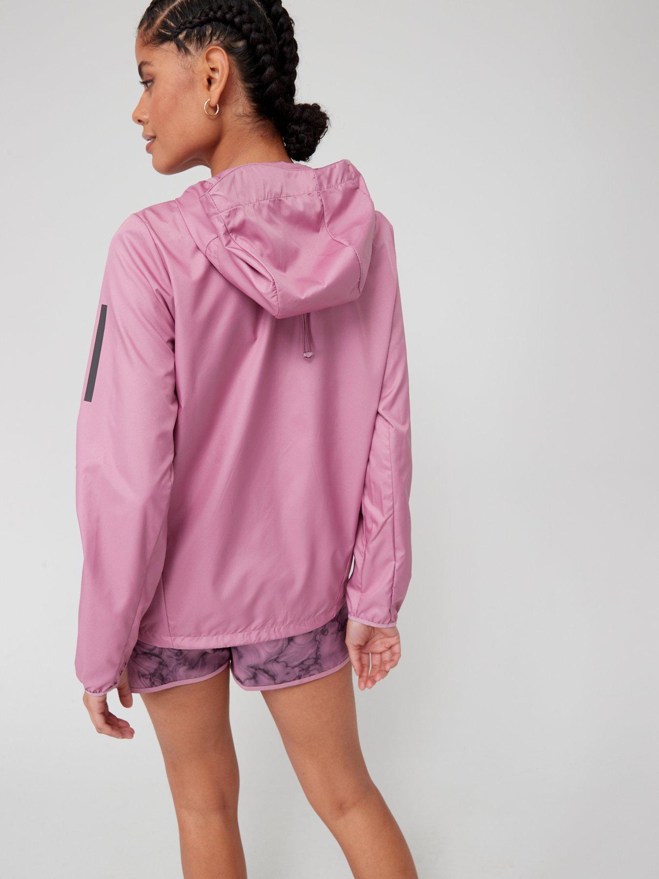 Adidas performance own the run hooded windbreaker sale