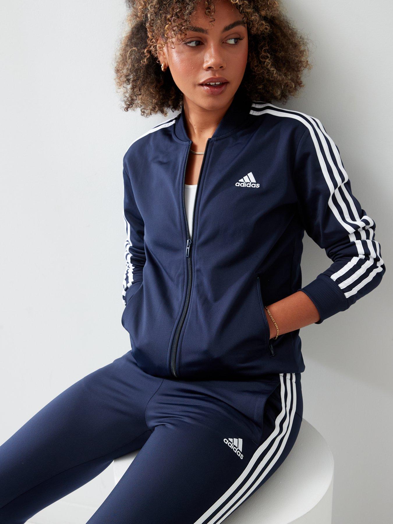 Adidas Firebird Track Pants Navy Blue Adidas Tracksuit Womens