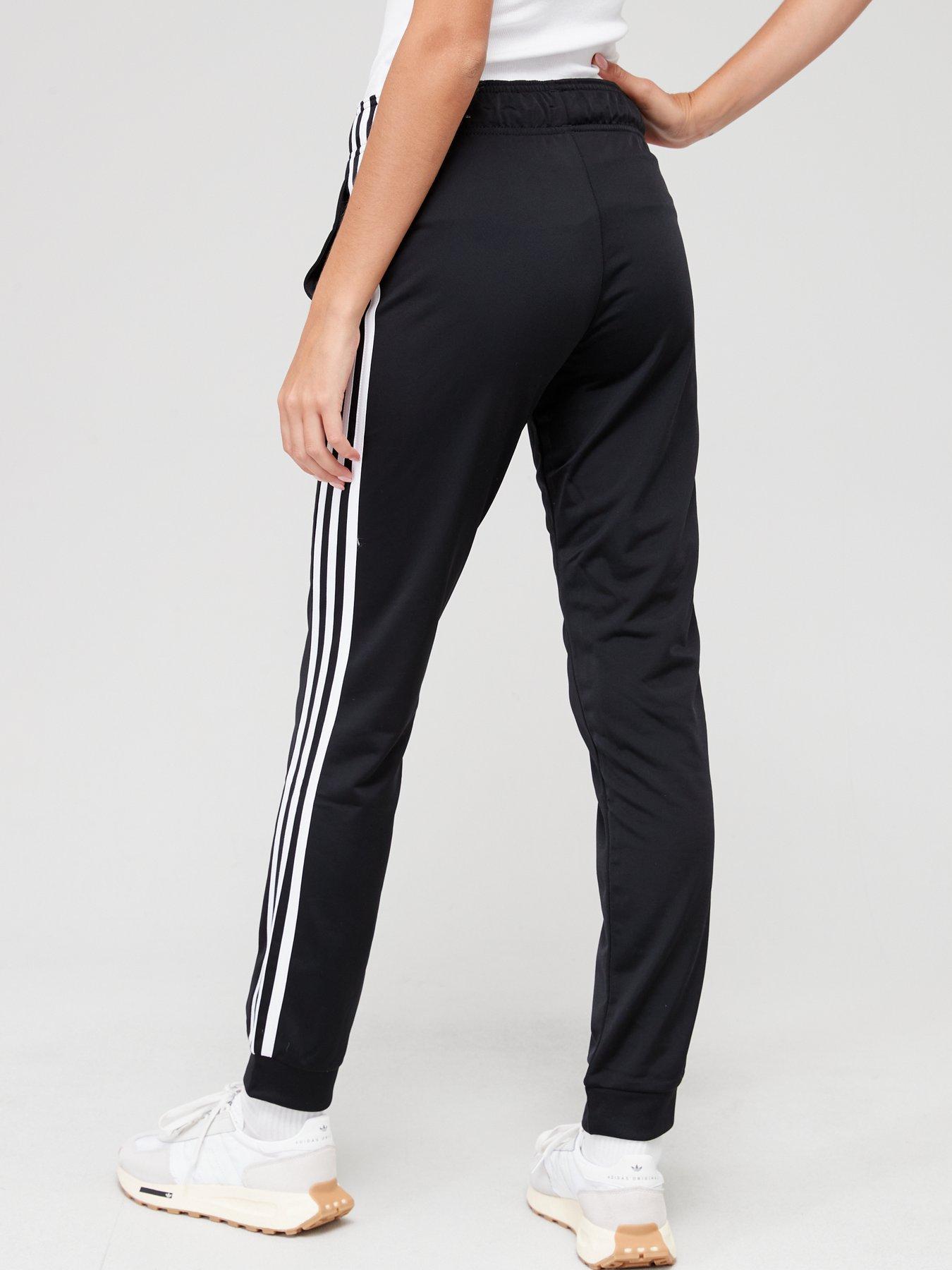 Adidas tracksuit clearance bottoms womens black