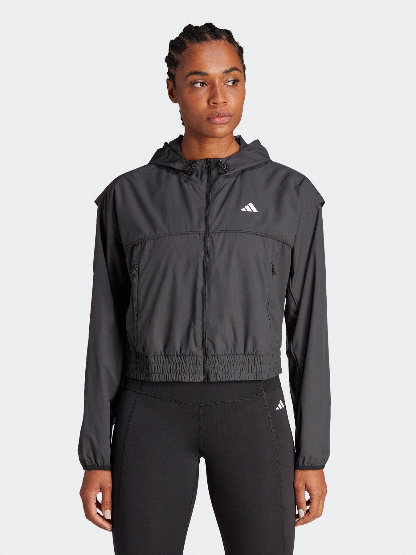 Adidas performance best sale windbreaker jacket