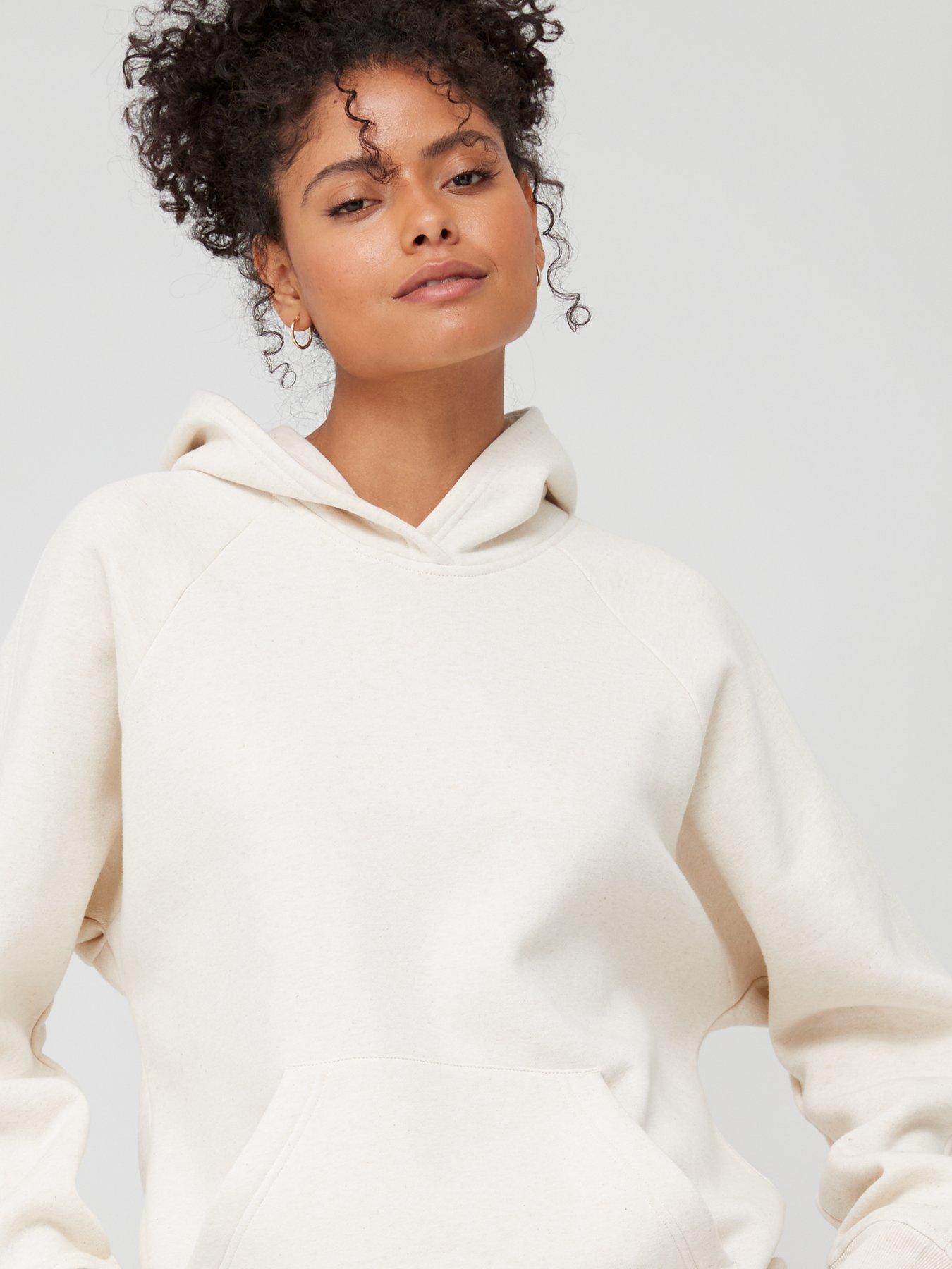  image of adidas-sportswear-womens-sportswear-all-szn-fleece-boyfriend-hoodie-off-white