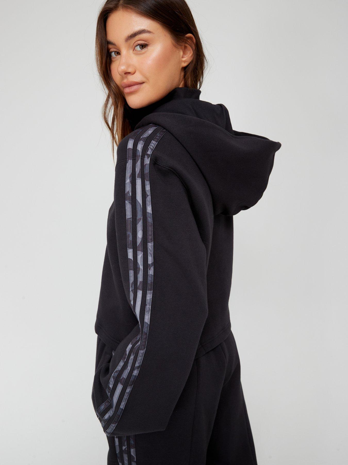 Women's adidas store floral graphic hoodie