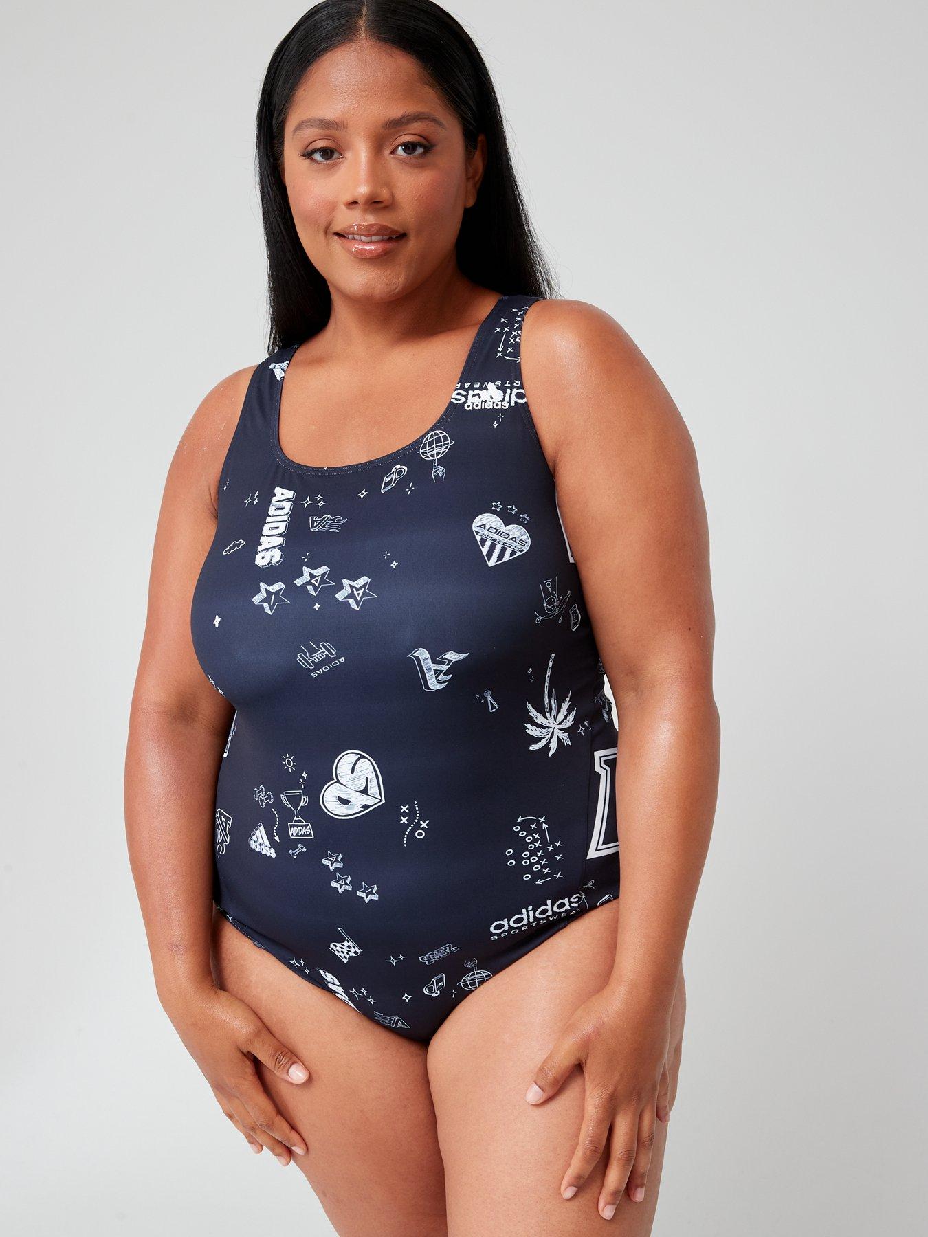 Adidas swimsuit plus store size