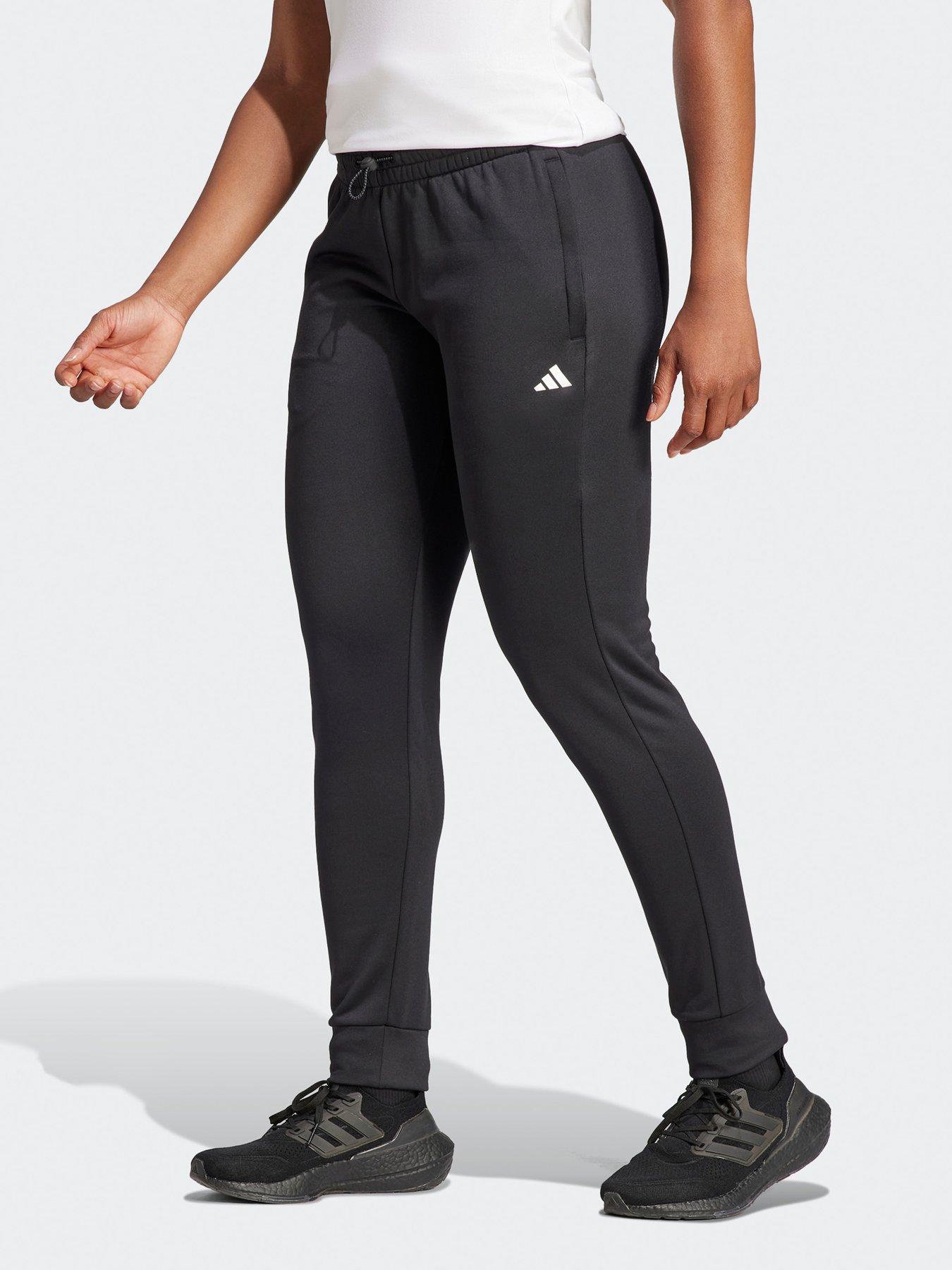 adidas Performance Joggers Black White littlewoods