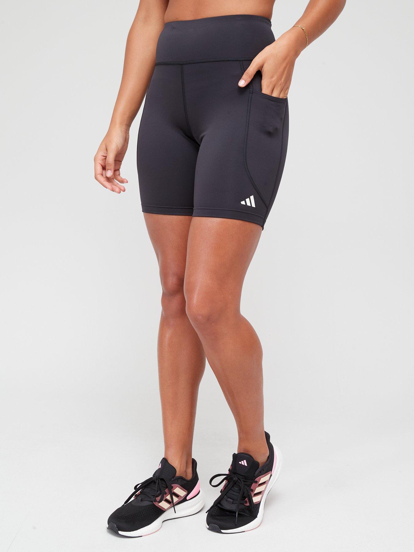 adidas Women s Performance Dailyrun 5 inch Short Leggings BLACK