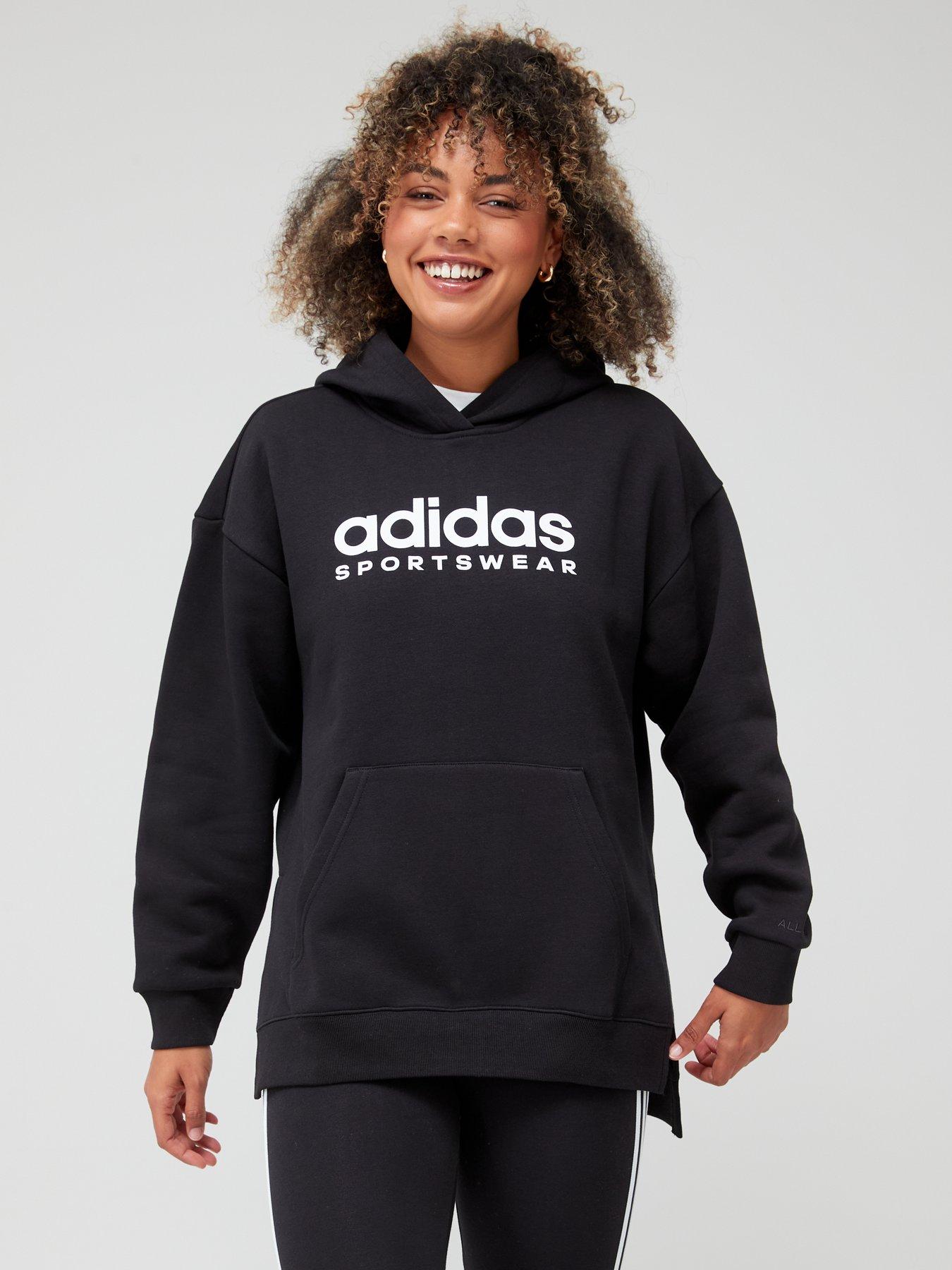 Adidas originals coeeze 2024 hoodie in black