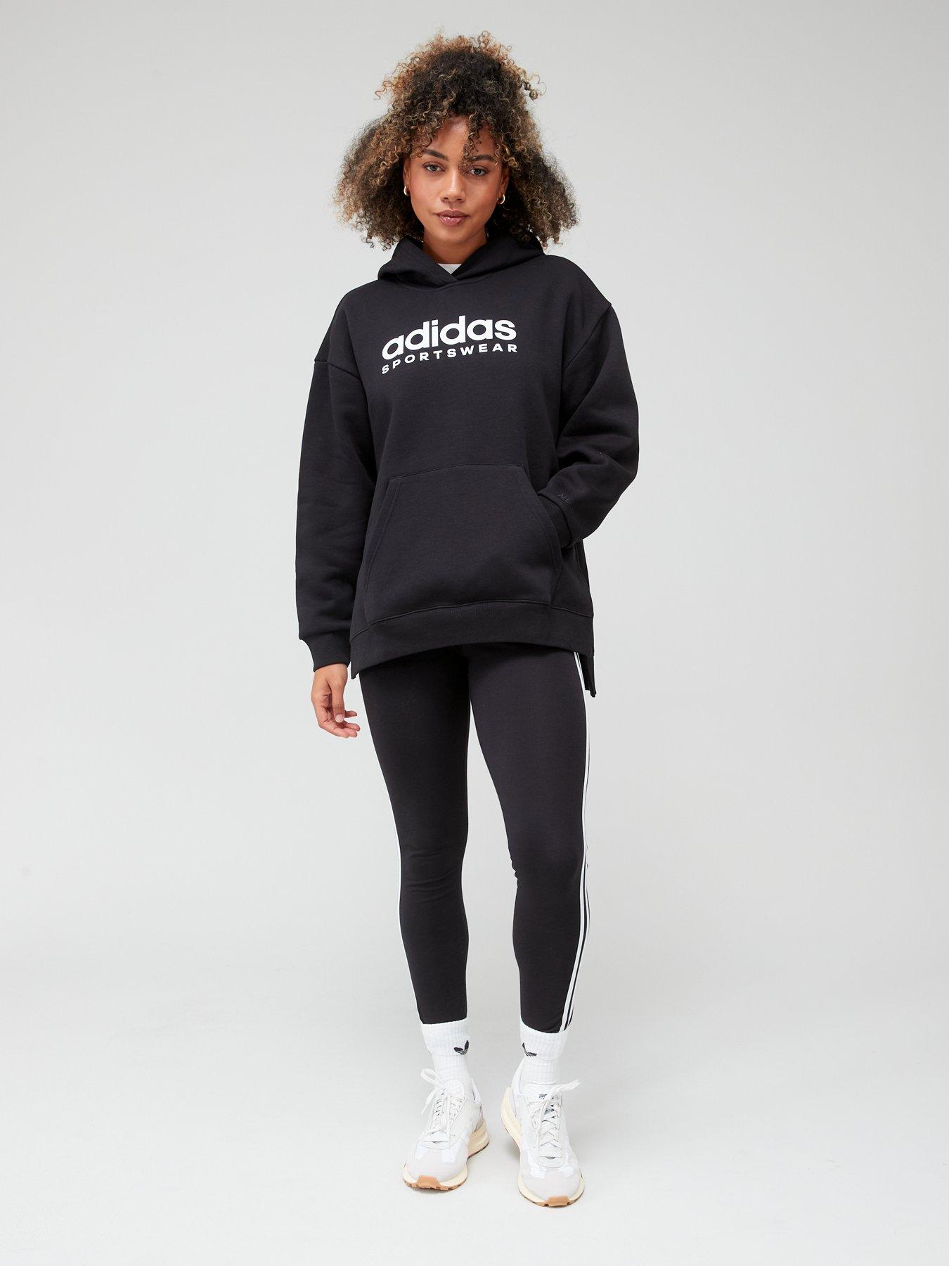 Adidas originals coeeze clearance fleece sweatshirt in black