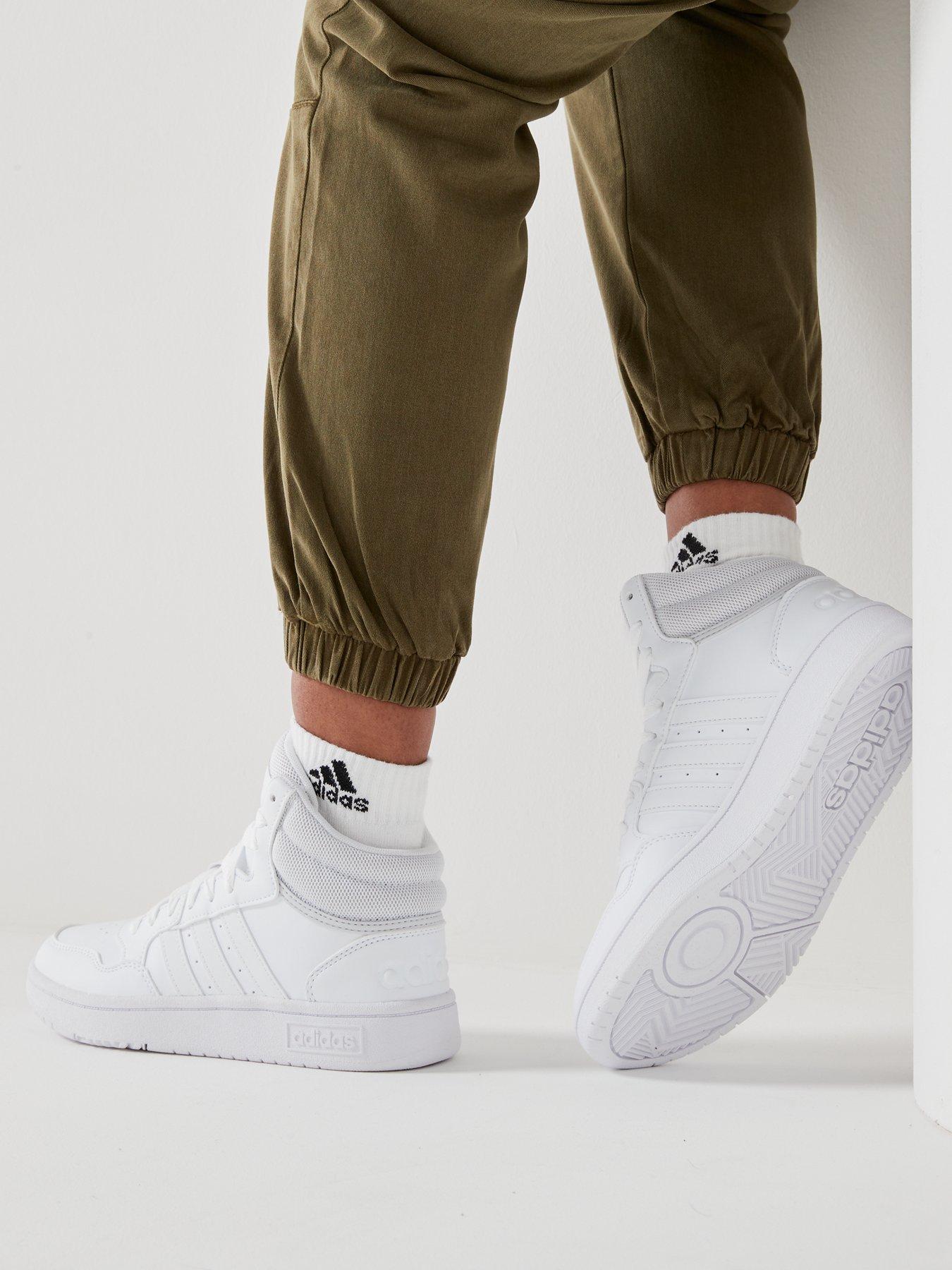 Adidas hotsell hoops white