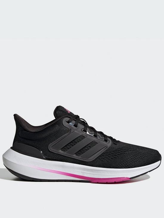 front image of adidas-sportswear-ultrabounce-trainers-black
