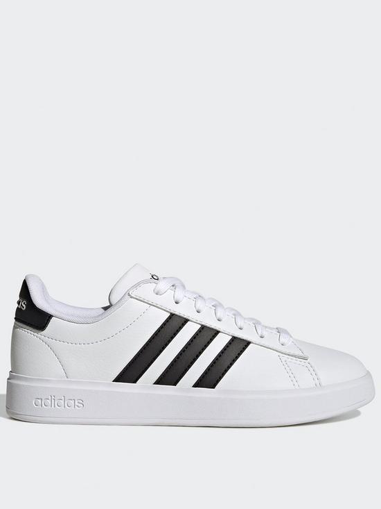 front image of adidas-sportswear-womens-grand-court-20trainers-white