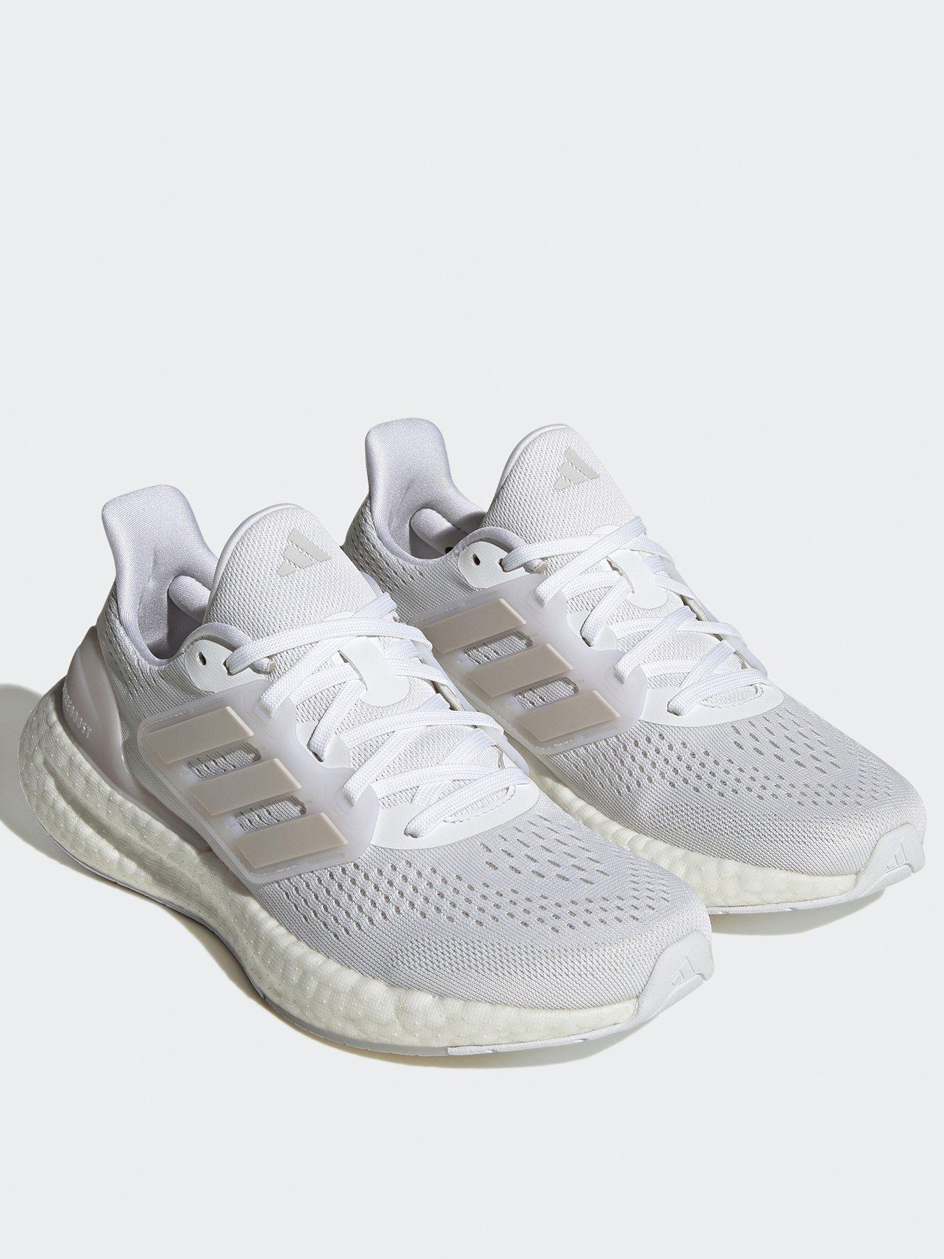 adidas Pureboost 23 Running Trainers - White | littlewoods.com