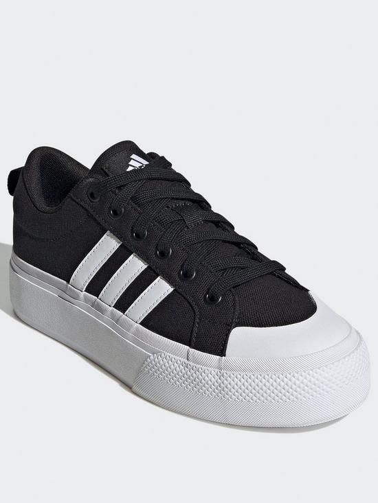 stillFront image of adidas-sportswear-bravada-20-platform-black