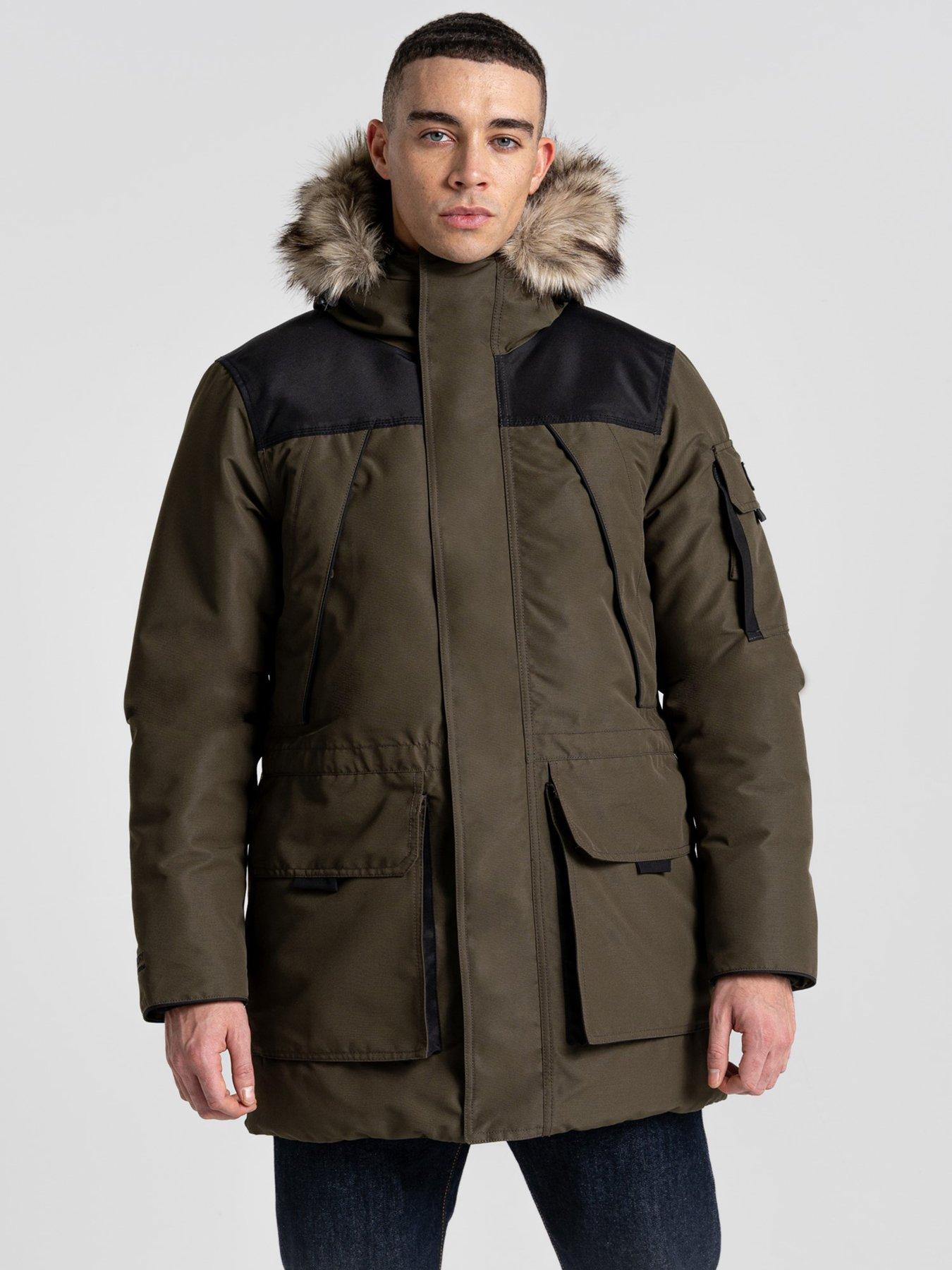 Craghoppers Bishorn II Parka Jacket - Khaki | littlewoods.com