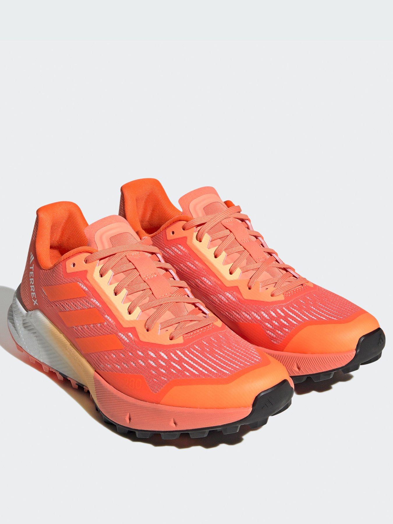 Adidas womens orange store trainers