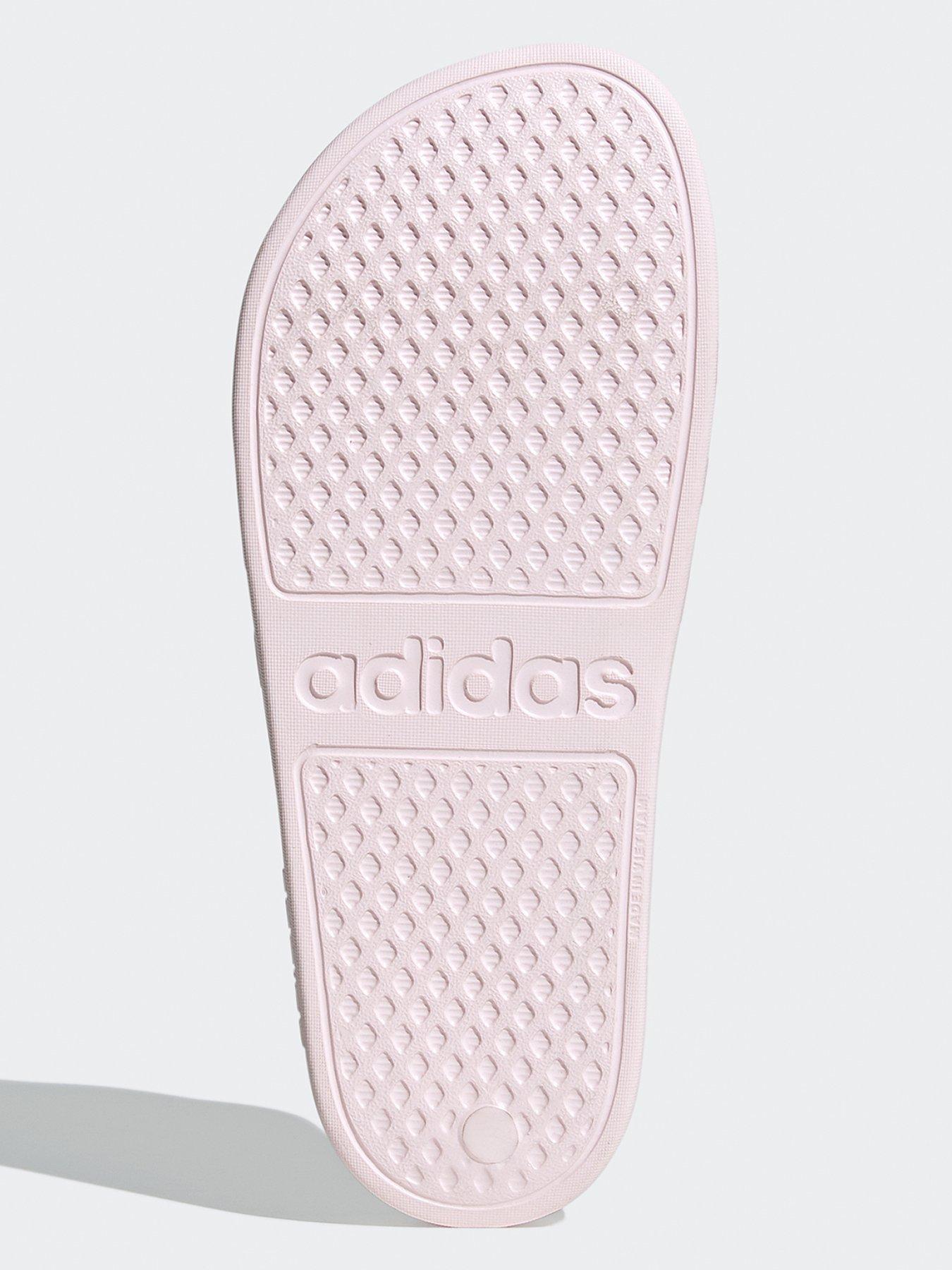  image of adidas-sportswear-womens-adilette-aqua-sliders-light-pink