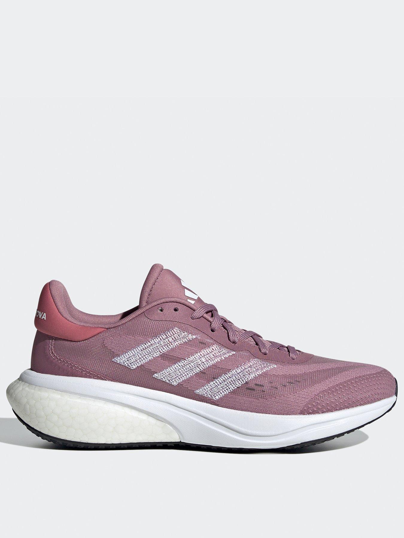 Pink running trainers on sale