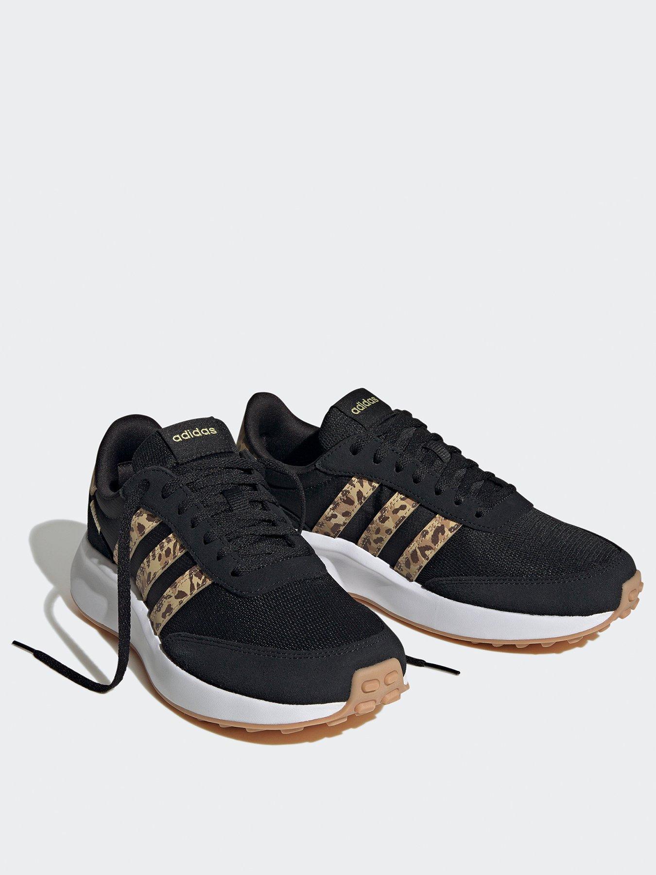 Adidas black shoes woman online