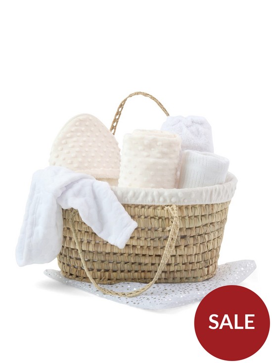 front image of clair-de-lune-dimple-baby-gift-basket