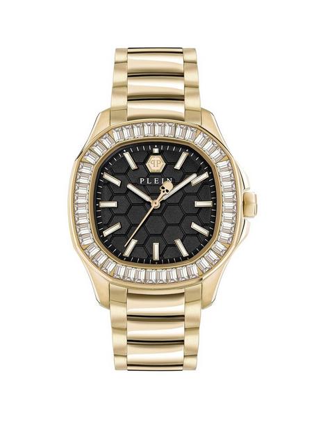 philipp-plein-ladies-highconic-gold-watch