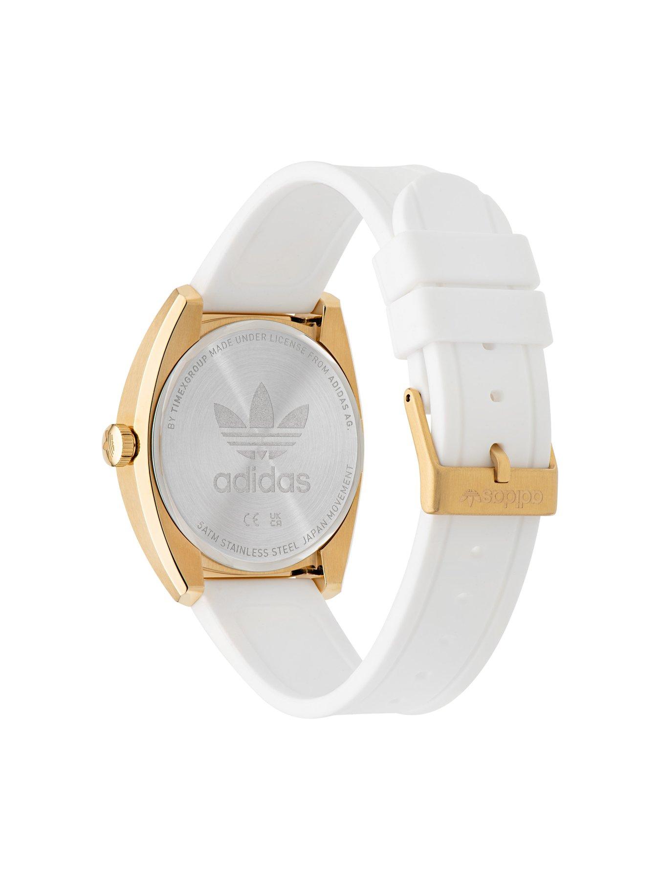 Adidas watch shop white colour