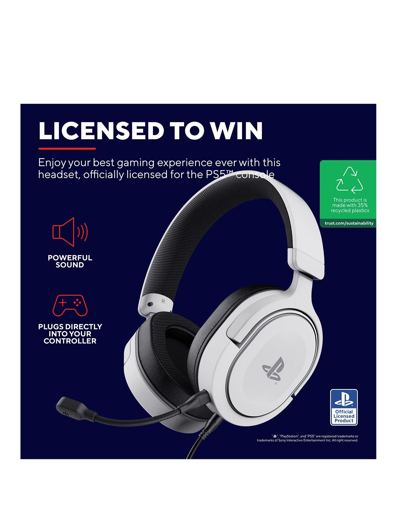  image of trust-gxt-498w-forta-wired-gaming-headset-for-ps5
