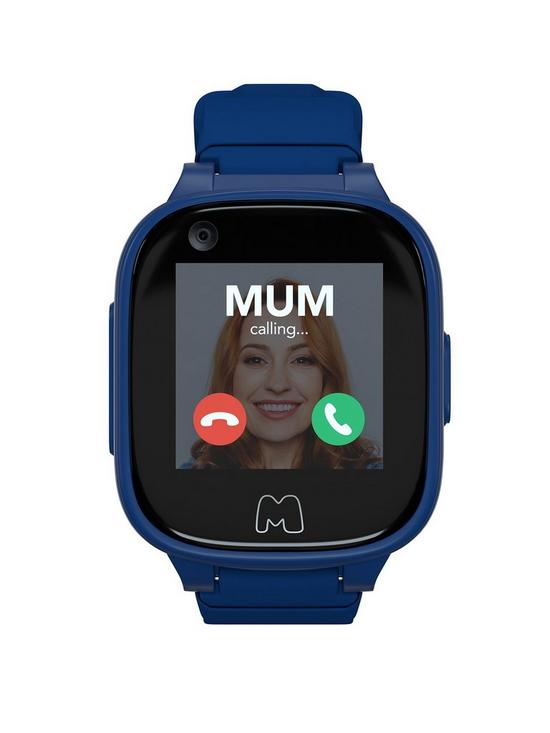 front image of moochies-connect-smartwatch-4g-navy