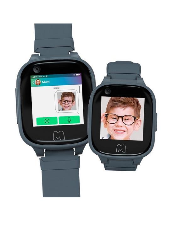 stillFront image of moochies-connect-smartwatch-4g-grey