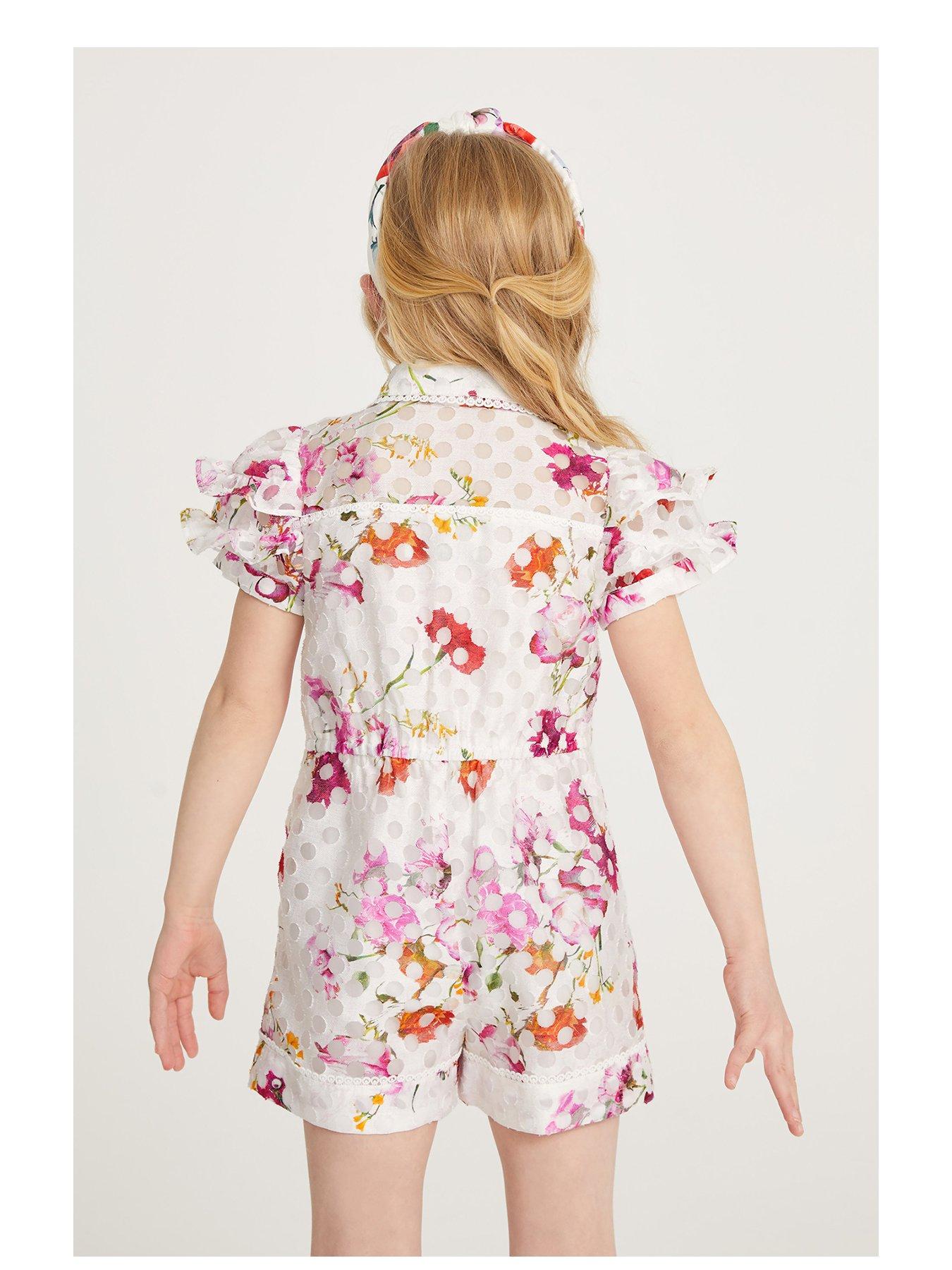 Ted baker sale girls playsuit