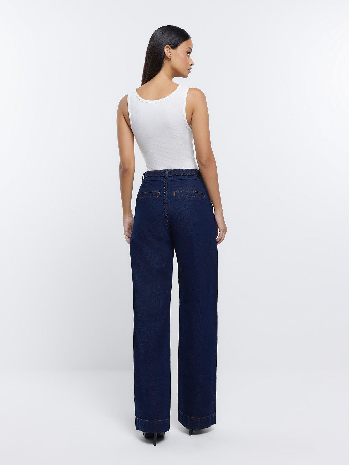 River island short leg jeans online