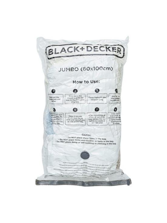 stillFront image of black-decker-pack-of-6-jumbo-sizenbspvacuum-bags