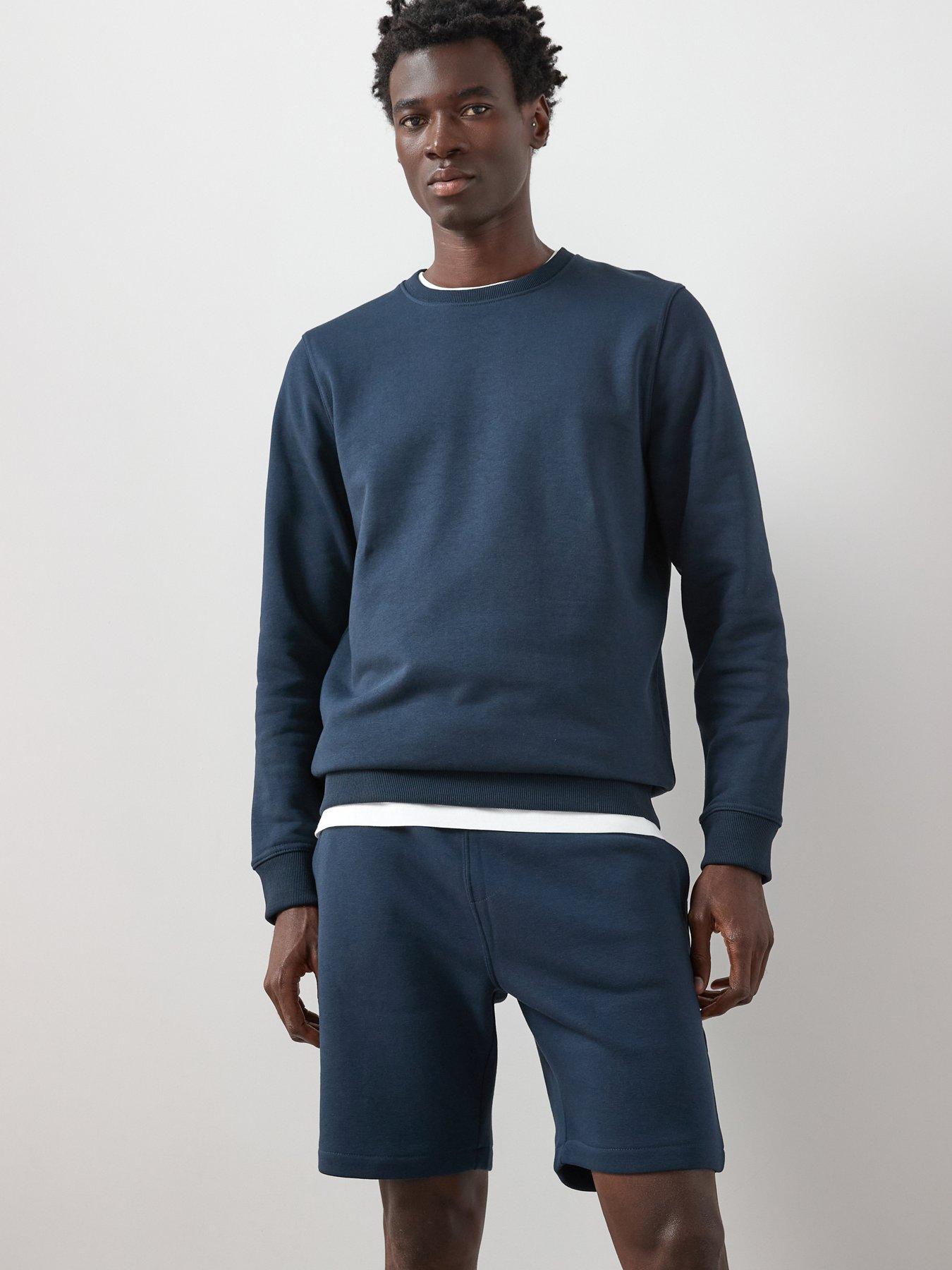 Image 1 of 6 of Very Man Crew Neck Sweater&nbsp;- Navy